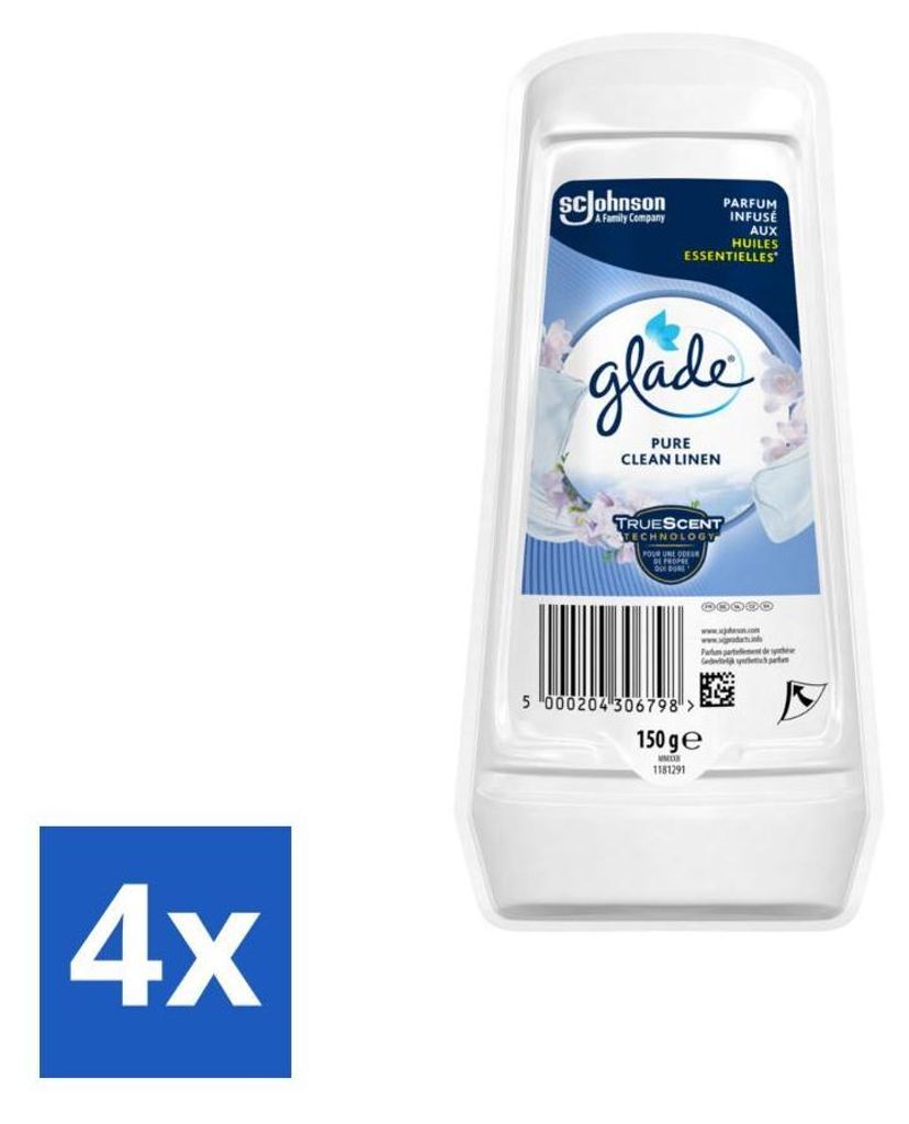 Glade - Gel - Pure Clean Linen - 150 g - paquet économique Image du produit 