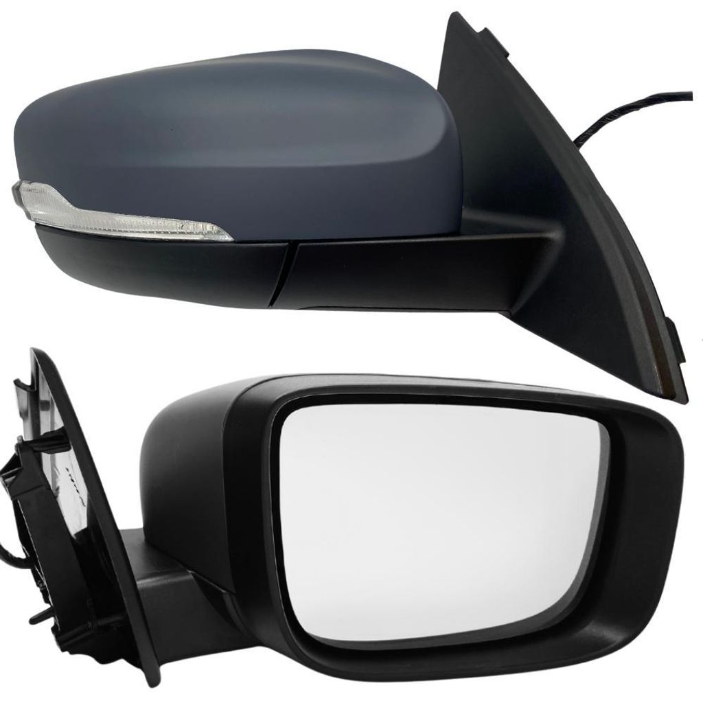 BILMAX Außenspiegel Ersatz für Volvo XC60 2014–2017, Elektr. Verstellbar, Einklappbar, Blinker, Pfützenlampe, Memory, Beheizbar, 12-Pin Rechts