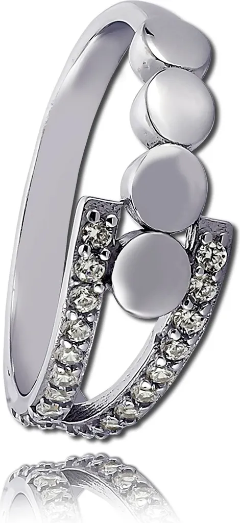 Bague Anneau Femme en Argent 925 Massif Taille 54 Balia Bijoux Chic
