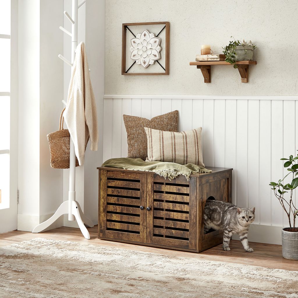 FEANDREA Katzentoilette, 80x53x49,2cm, stark, langlebig, Produktbild 3