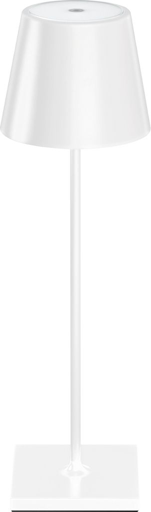 SIGOR Akku-Tischleuchte Nuindie 38cm schneeweiß rund 2,2W Produktbild 