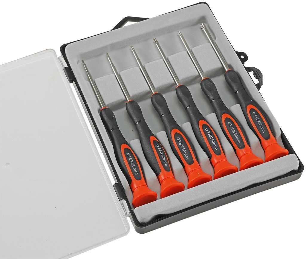 ChiliTec 21131 Feinmechaniker-Schraubendrehersatz 6x Torx-Schraubendreher