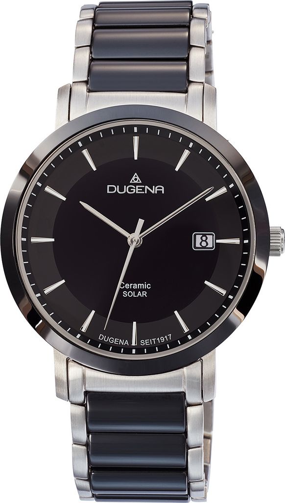Dugena - 4461005 - Armbanduhr - Herren - Quarz - Solar - Ceramic