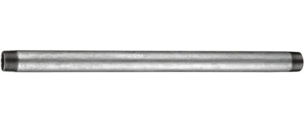 Tube de 5 mm en Acier Galvanisé Cornat 1000 mm - Haute Résistance, 4 Pcs