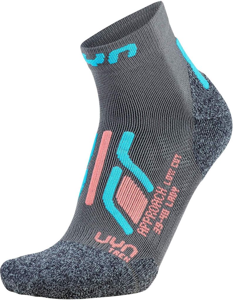 UYN Trekkingsocken Approach Low Cut Damen grey/turquoise 39-40