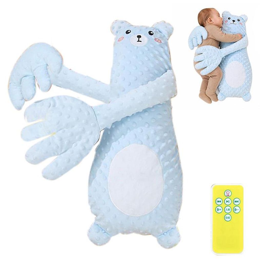 Baby Einschlafhilfe Hand– Beruhigende Klopfhand mit Fernbedienung, Schlafhilfe für Kinderwagen, Babybett & Schlafzimmer, Sanfte Einschlafunterst...