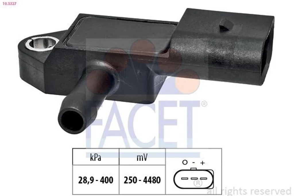 Capteur DPF différentiel pour SKODA et VW Passat B8 motorisation TDI