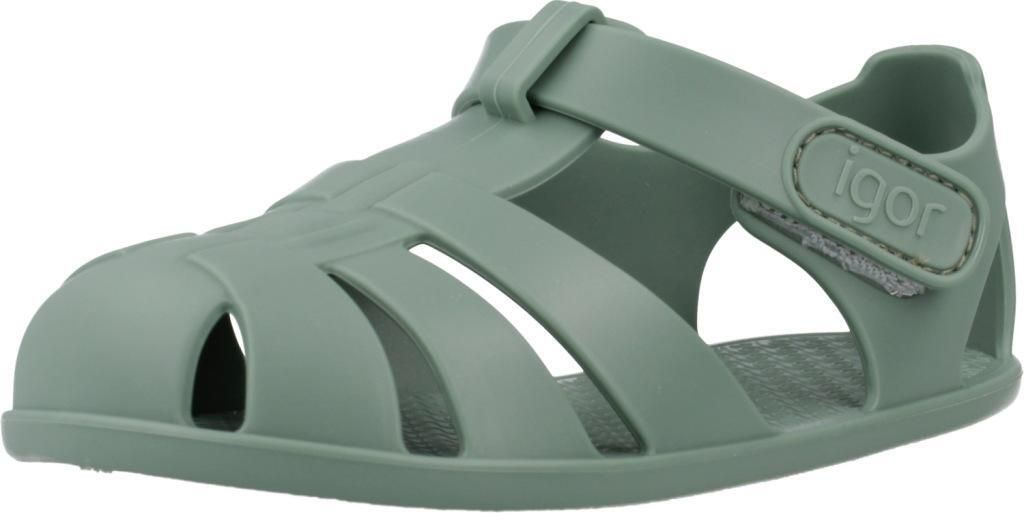 Igor Sandals 10223-783664 in Green color size 28