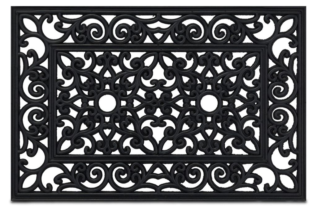 Tapis d'entrée en caoutchouc Relaxdays, Image du produit 