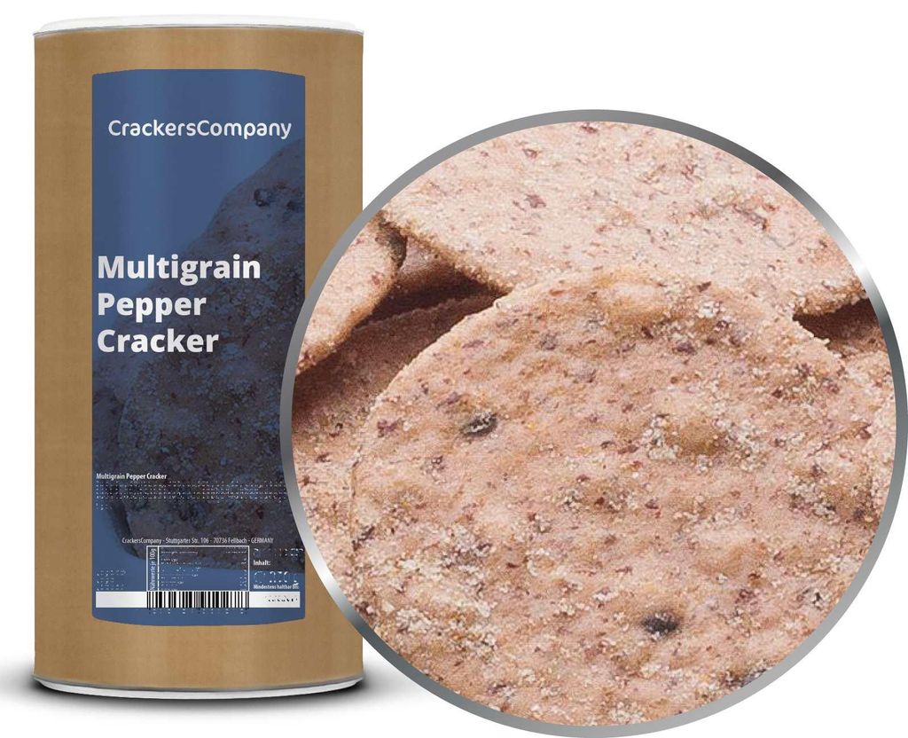 CrackersCompany Sesam-Pfeffer-Cracker (Sesame Pepper Produktbild 