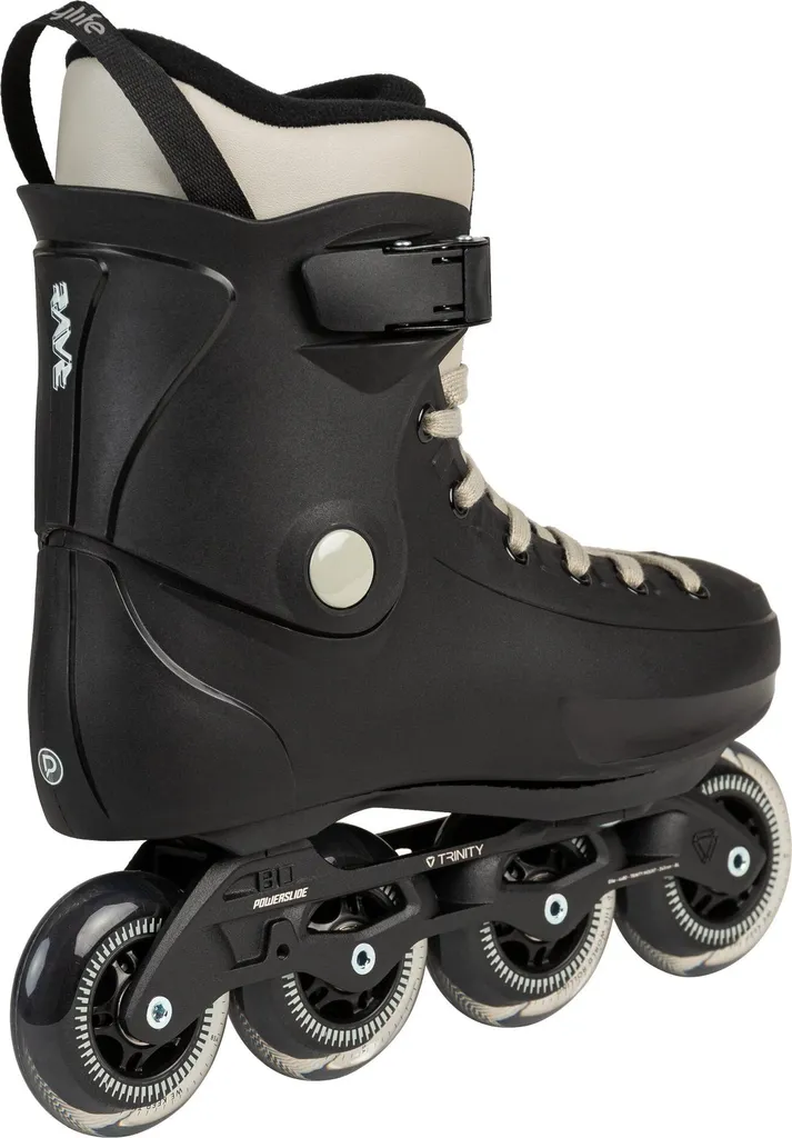 Rollers en Ligne Rave Black Trinity 80 - Patins Freeride Polyvalents - 3
