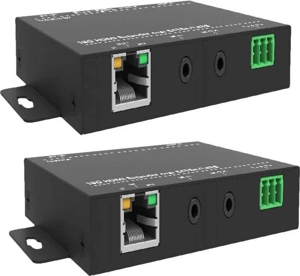 Rallonge HDMI 4K 60Hz HDR Kindermann NPG-EX71-H2 avec Technologie PoC