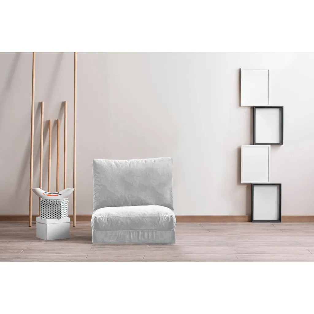 Canapé-lit convertible gris Taida FTN2317 Hanah Home en métal