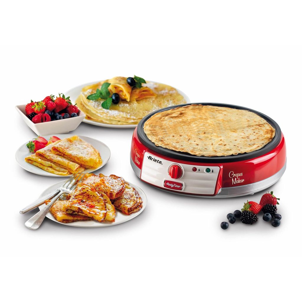 Ariete 0202/00, Czerwony, 1000 W, Obrotowy, 1000 W, 1000 W, Zdjęcie produktu 
