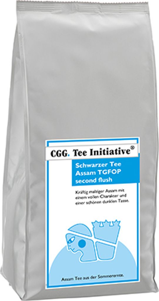 Abraham`s Tea House 1kg Assam schwarzer Tee Initiative Produktbild 