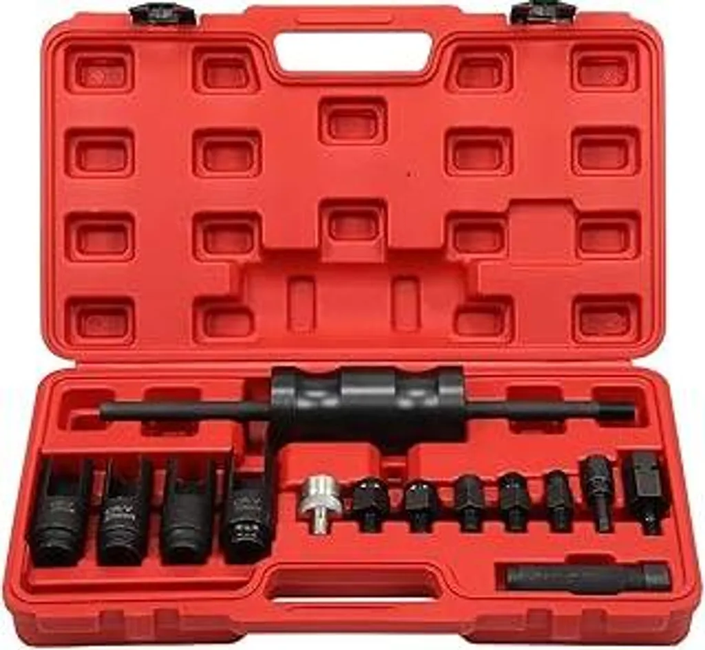Estrattore per Iniettori Diesel Common Rail - Set Professionale 14 Pezzi