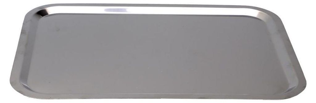APS Tablett Edelstahl, Länge: 395 mm, Breite: 283 mm Zdjęcie produktu 