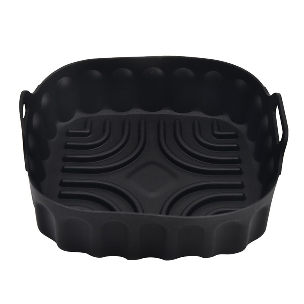 Wiederverwendbare Backform, antihaftbeschichtet, wasserdicht, quadratisch, Silikon, Fritteuse-Einlage, Grill-Backform-Matte, Küchenzubehör