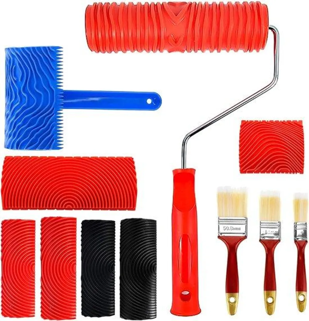Rouleaux pour rénovation murale et peinture de panneaux de boiserie