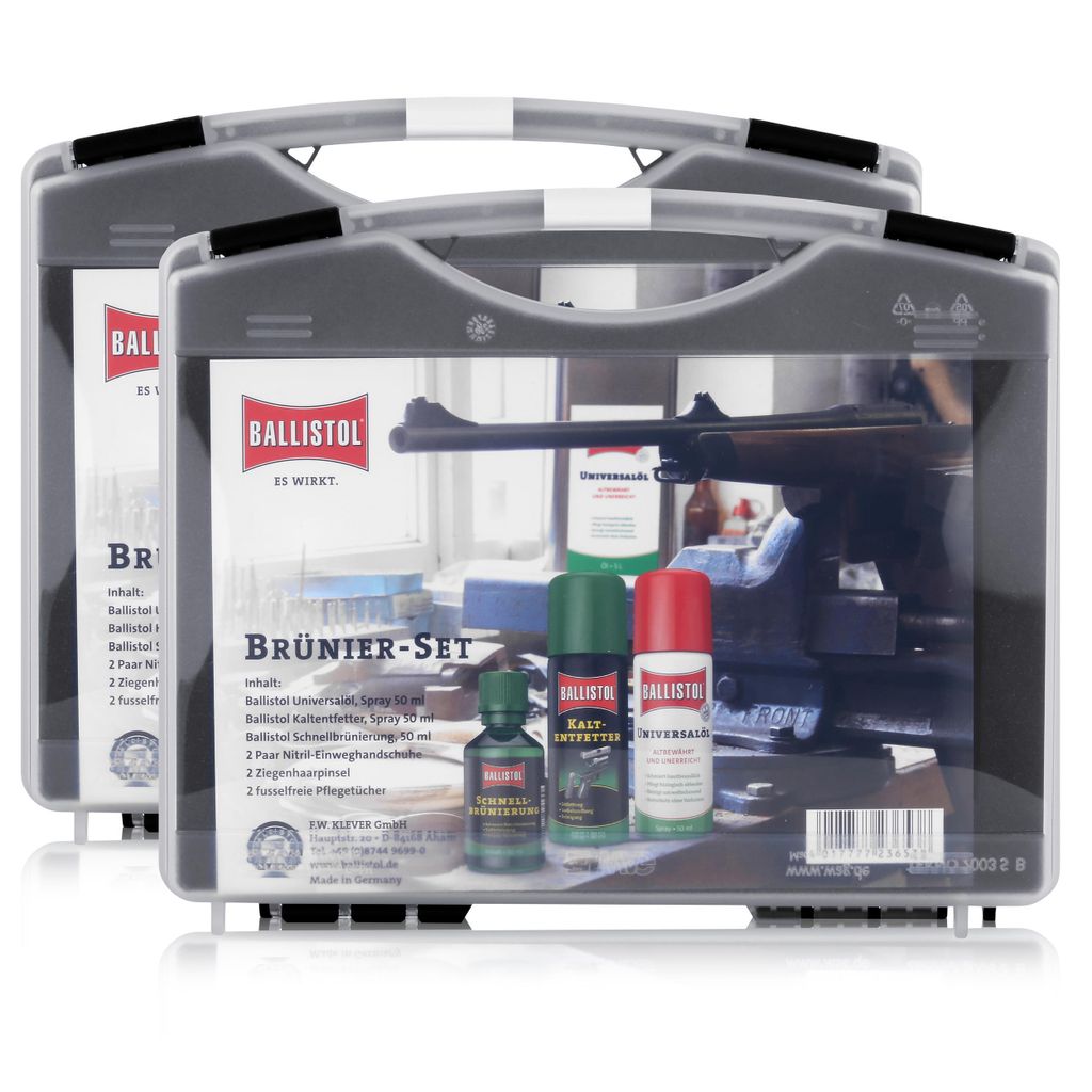Ballistol BALLISTOL-Set Schnellbrünierung - Das Rundum-Paket (2er Pack)