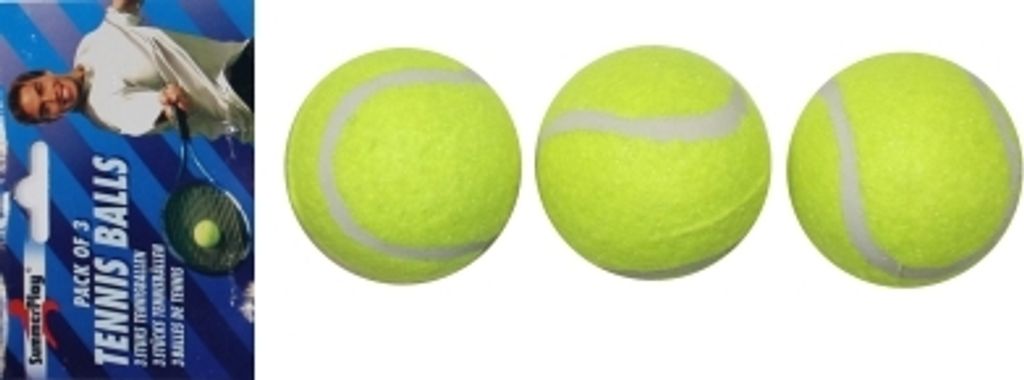 Tenisové loptičky Summerplay žlté Ø6cm 3 ks Obrázok produktu 