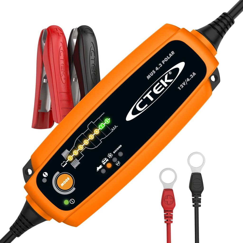 Ctek MXS 5.0 - 50/60 - -20 - 50 °C - Schwarz - Silber (MXS Produktbild 