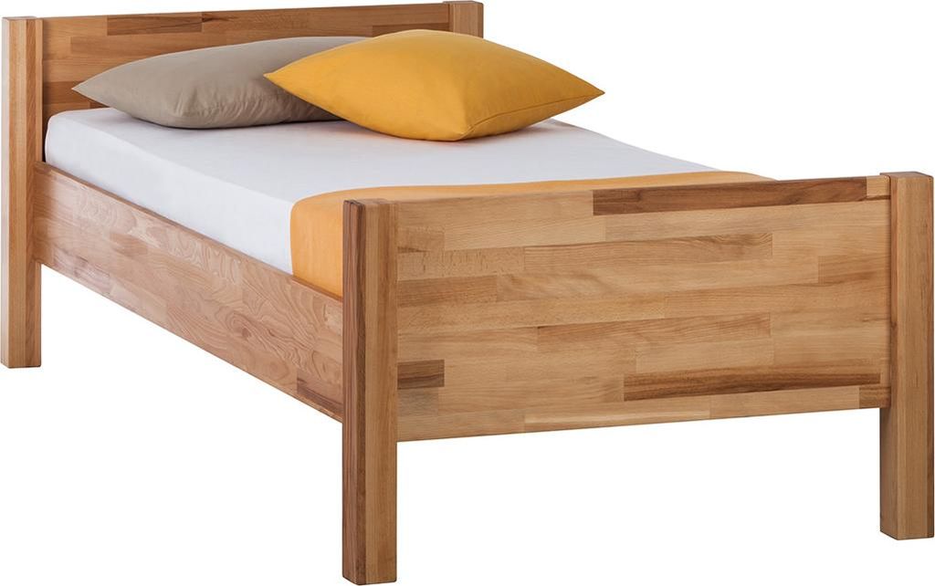 home24 Bett - Massivholz