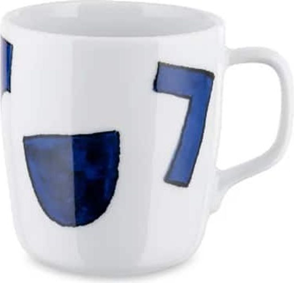 Alessi Yunokiware, Mug Dec. Vorteilset 4 Stück (Art.-Nr. NF08/89, EAN 8003299484898)