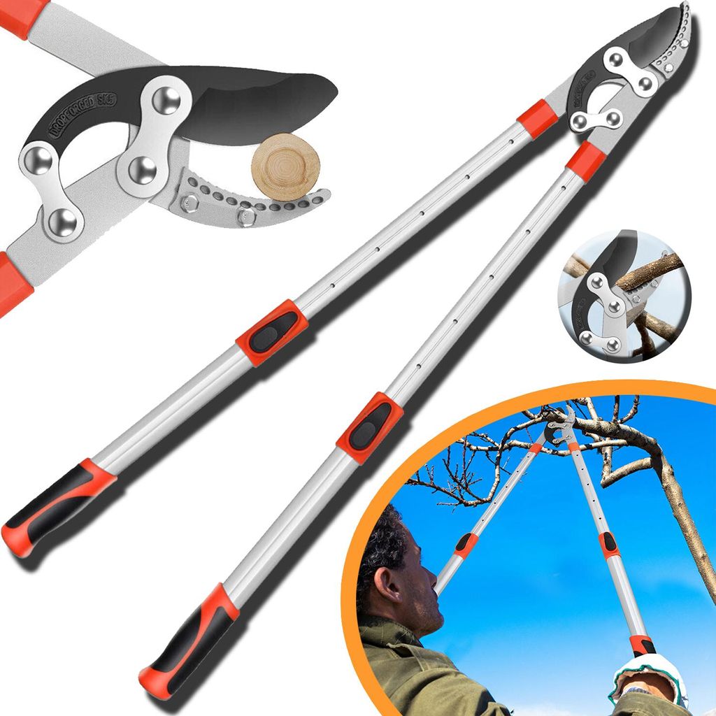 Teleskop Astschere, SK-5 Stahlklinge, Professionelle Produktbild 