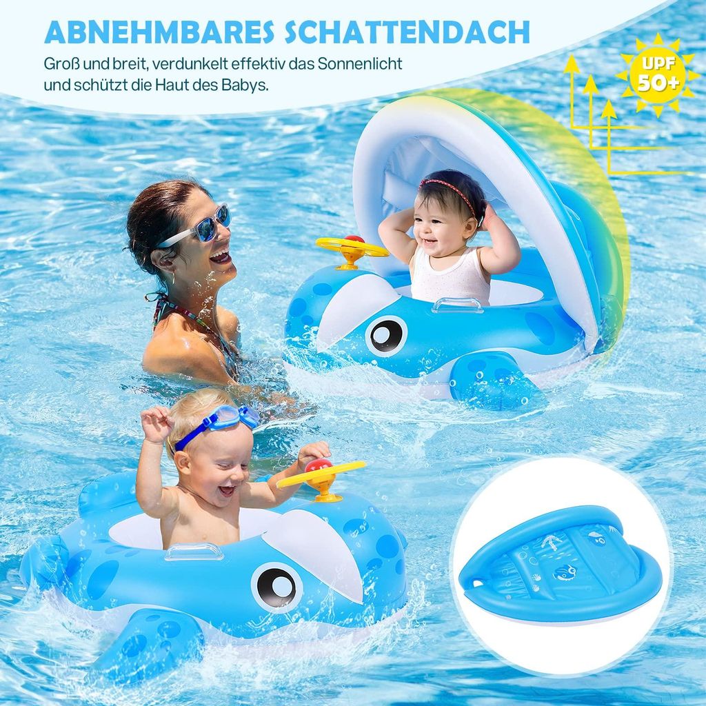 Baby Schwimmring mit Dach - Die 15 besten Produkte im Vergleich