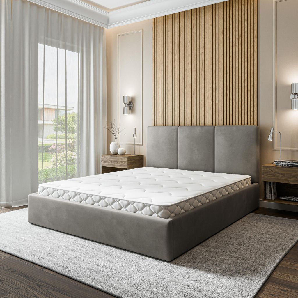 Masseno Polsterbett AZURI 180x200 cm, Polsterbett mit Produktbild 