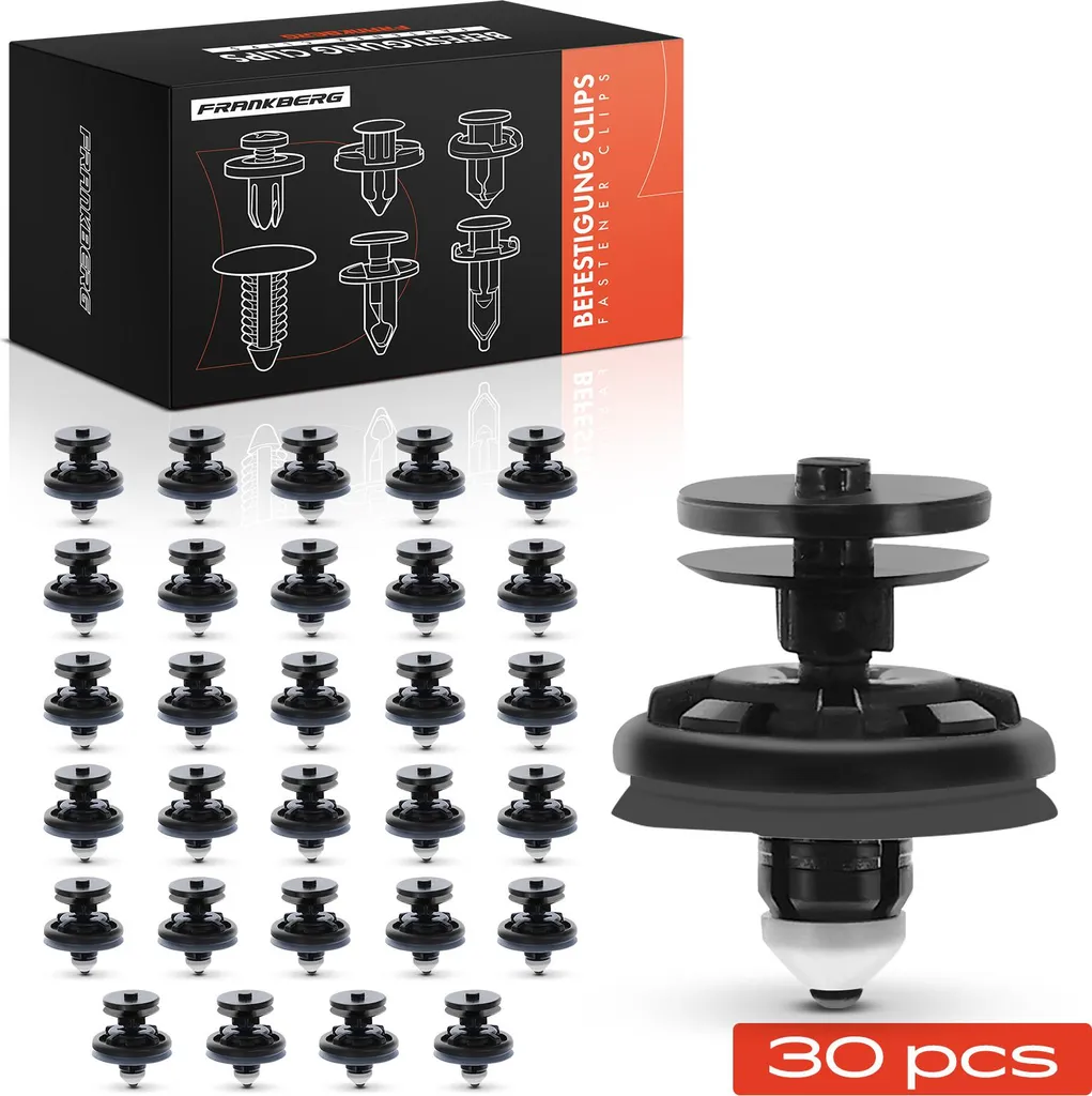 Lot de 30 agrafes de carrosserie pour porte de VW Golf Polo et Audi A6