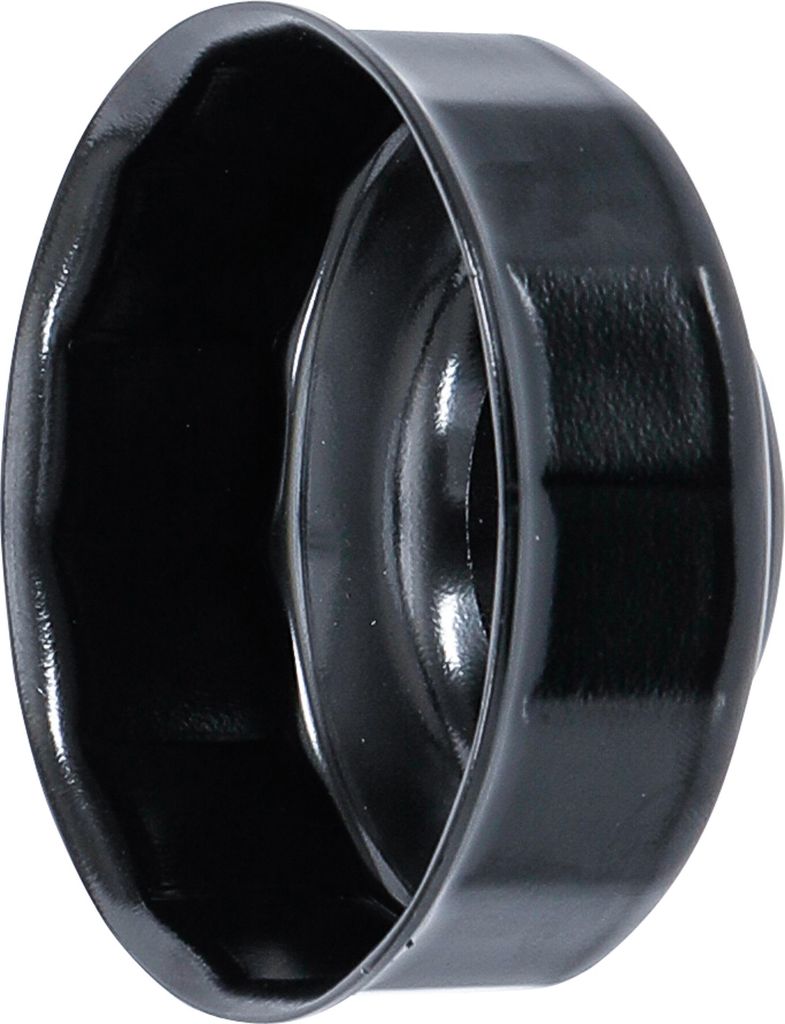 BGS 1047 Ölfilterkappe aus Stahlblech, schwarz lackiert 65 Produktbild 