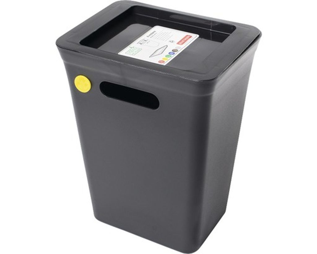 víko plast team AVEDORE, pro 10litrový odpadkový koš, černé Obrázek produktu 