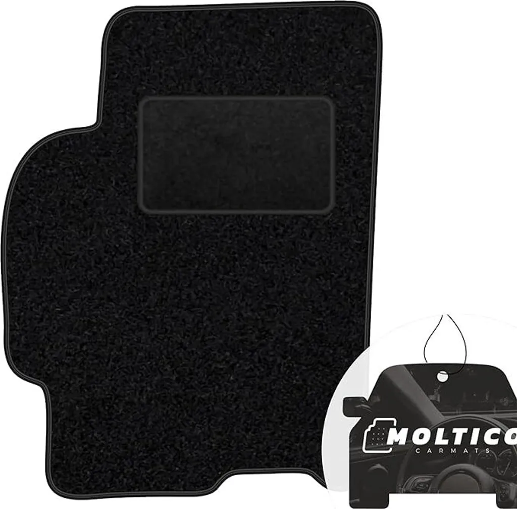 Tappetino Auto Velour Nero Mazda 626 1982-1987 - Moto-MOLTICO Premium
