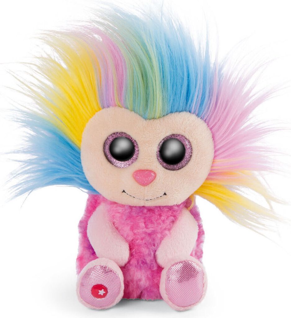 NICI Glubschis peluche Fata Azizi 15cm, rosa, arcobaleno Immagine del prodotto 