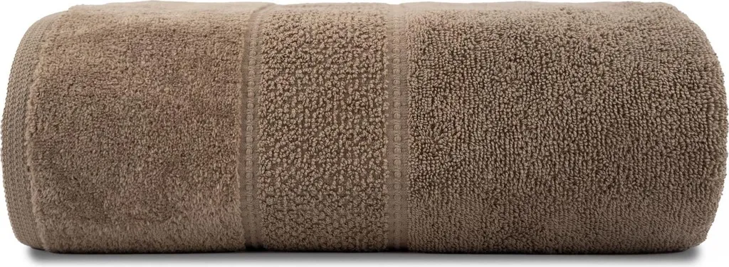 Asciugamano Mario 30x50 beige tortora 480g 100% cotone
