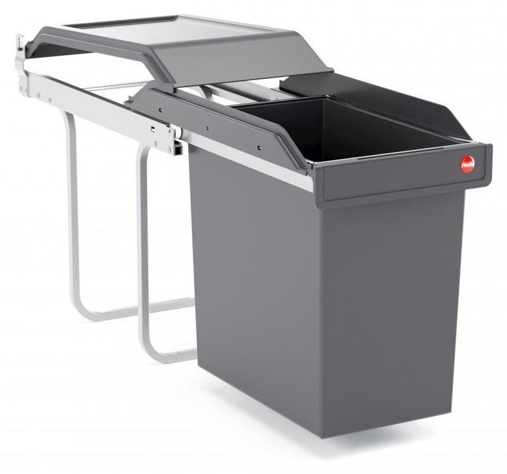 Hailo Corbeille 3650241 SingleBox 24 litres encastrable Image du produit 