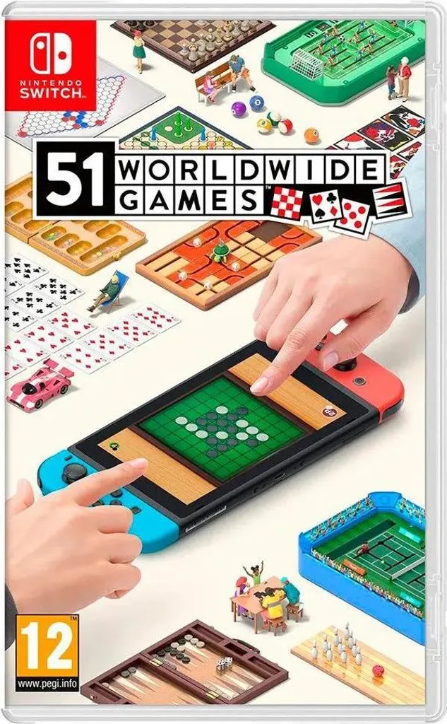 Giochi Switch 51 Giochi Mondiali PAL - Regalo Perfetto per Bambini