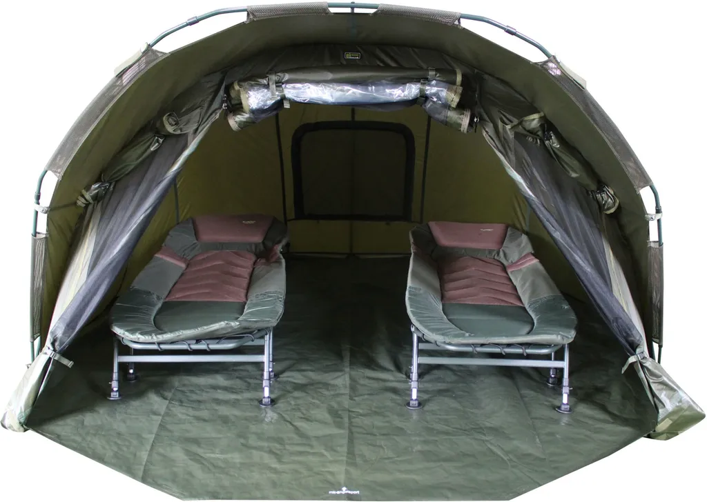 Tente de pêche anti-condensation MK Fort Knox Solid abri vent violent - 4