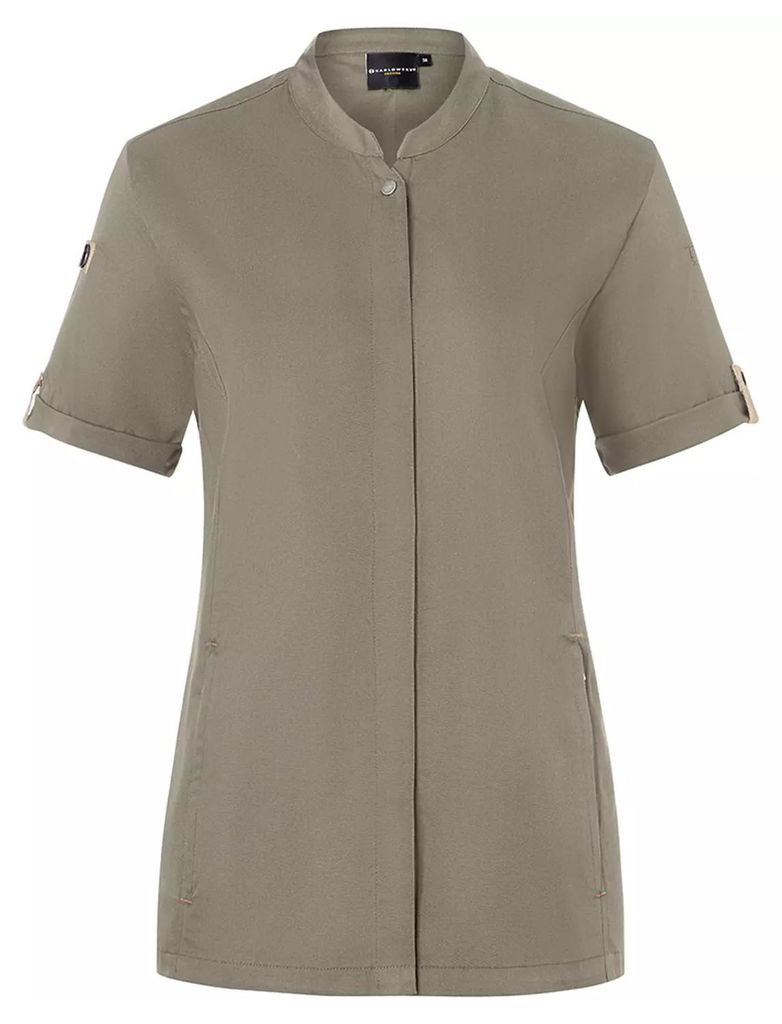 Karlowsky - "Green-Generation" Kochjacke für Damen LT5933 (37,5 cm) (Salbei)