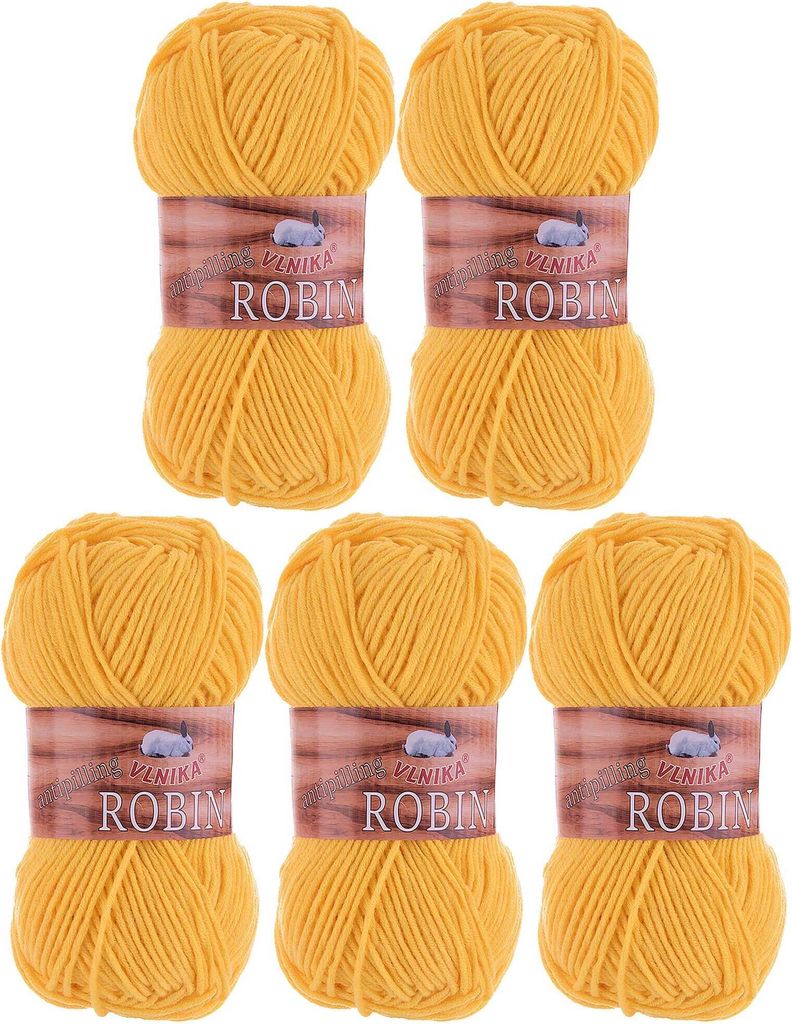 500g Strickgarn Robin Antipilling Winterwolle Handstrickgarn Häkelgarn Farbwahl