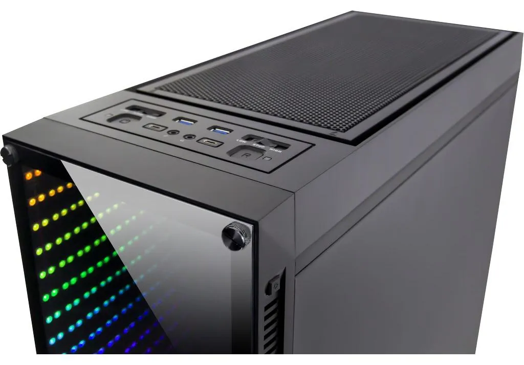 Boîtier E-ATX Inter-Tech X-908 Infini2 avec Vitre Latérale et Airflow - 14
