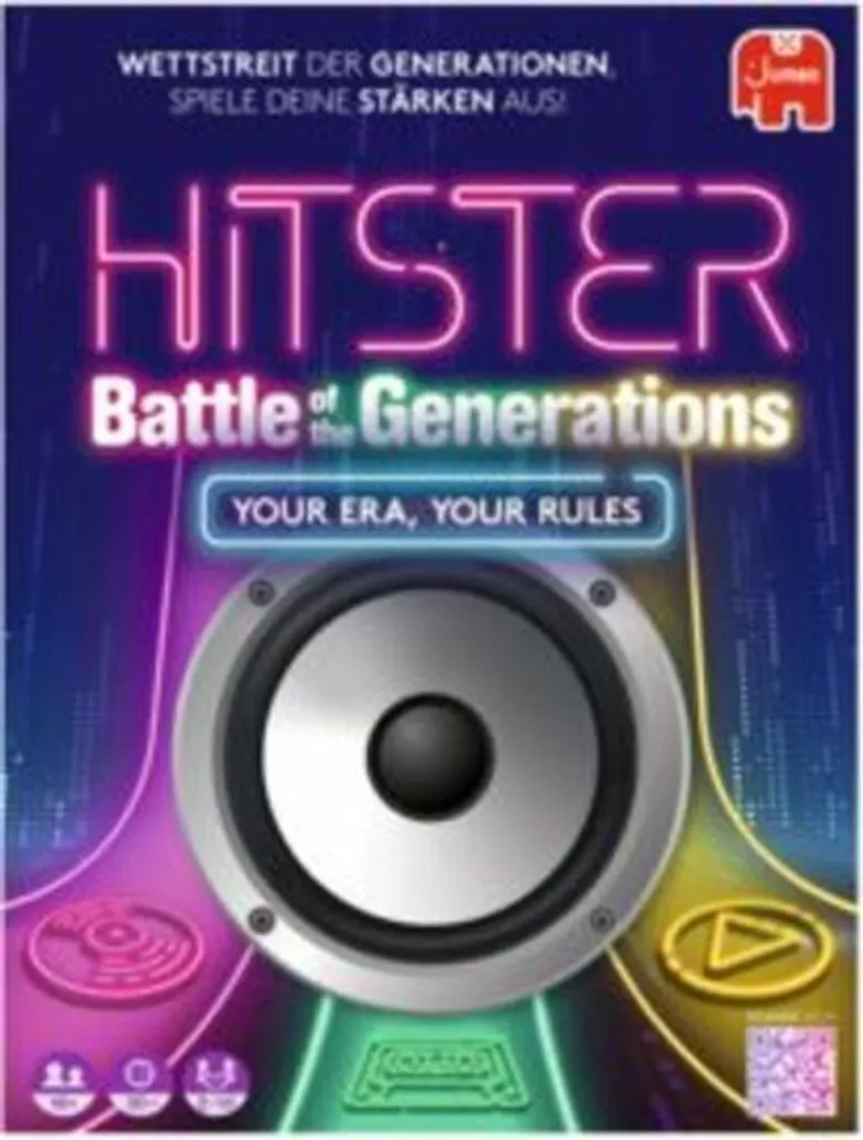 Jeu Hitster Duel entre générations - Version Musique et Quiz Musical