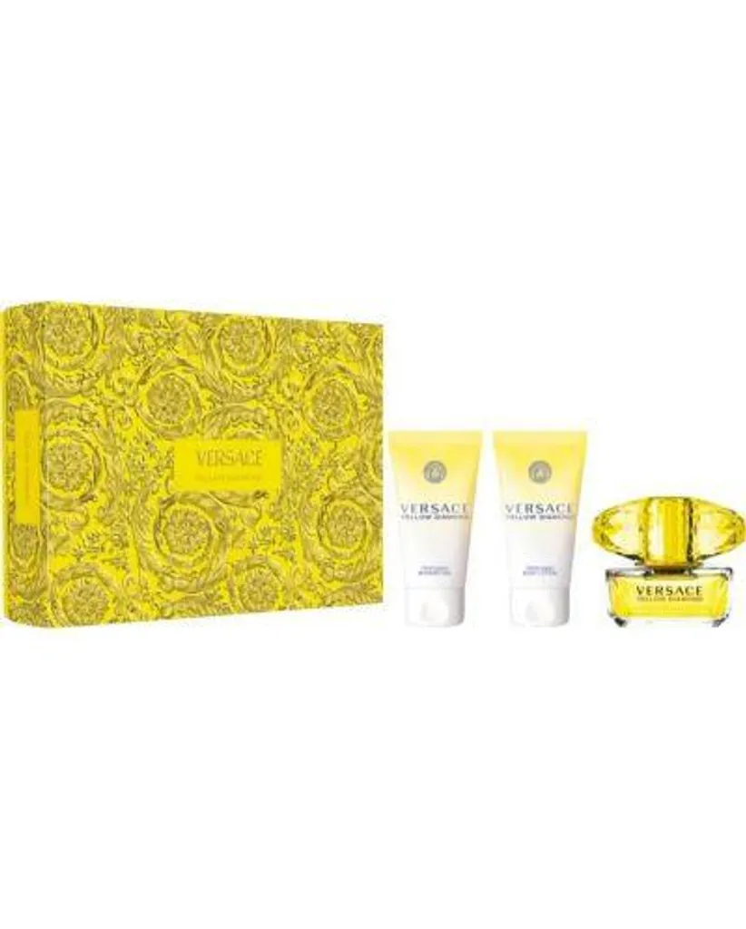 Versace Yellow Diamond Trio Parfumé Eau de Toilette 50ml Haute Tenue