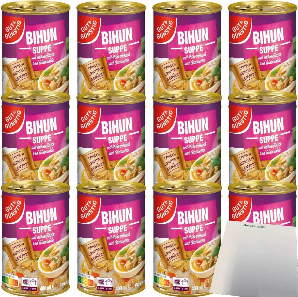 Gut & Günstig Bihunsuppe mit feinem Hühnerfleisch Produktbild 