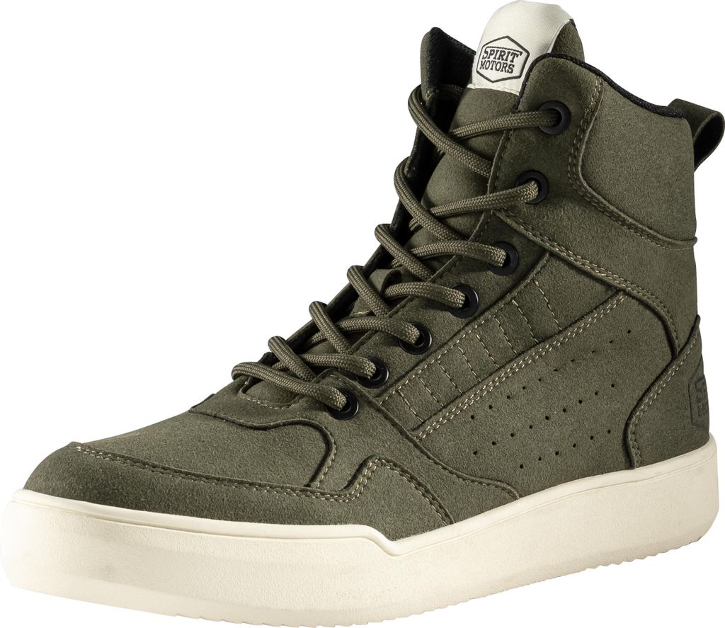 Spirit Motors Billy Winker Motorradschnürstiefel Kurz für POLO Motorrad