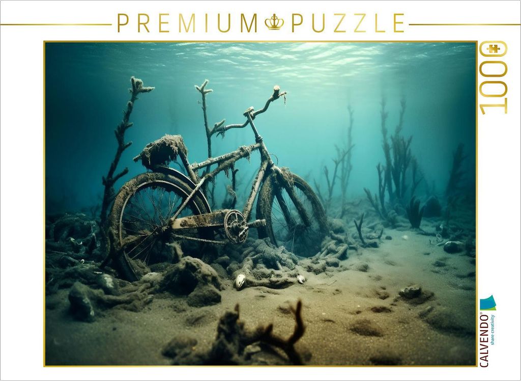 CALVENDO Puzzle Ein Motiv aus dem Kalender "Am Grunde des Meeres" | 1000 Teile Lege-Größe 64x48cm Foto-Puzzle für glückliche Stunden