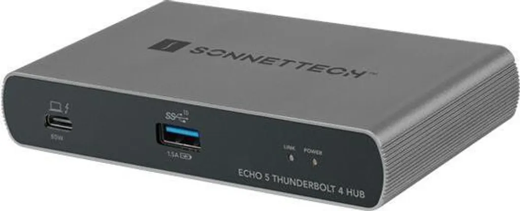 Sonnet Echo 5 Hub Thunderbolt 4 compact 40 Gbps pour Mac et PC Noir
