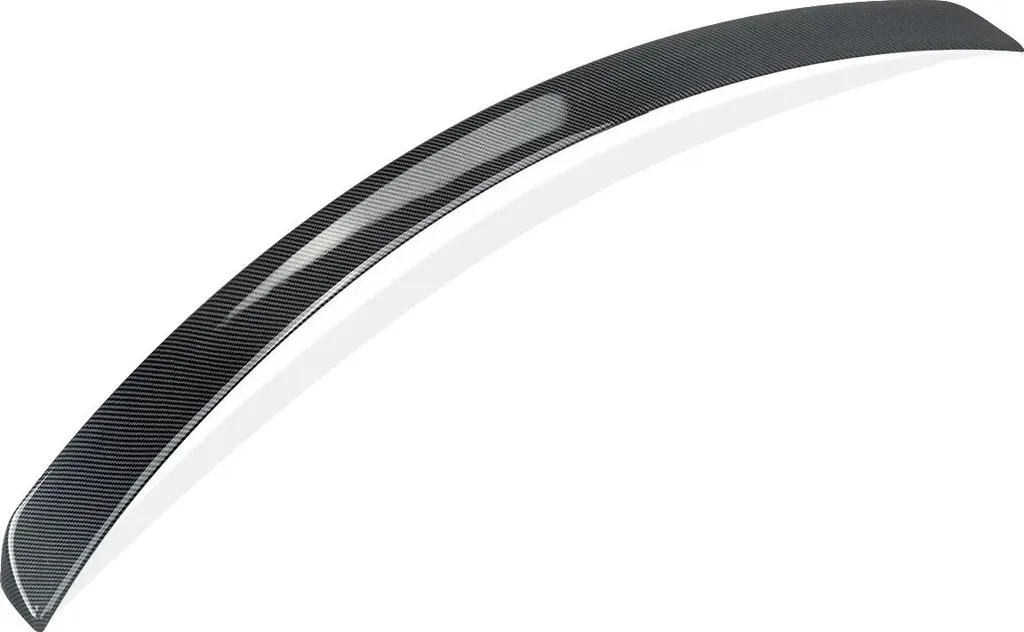Spoiler de hayon aspect carbone, installation facile en fibre de verre pro